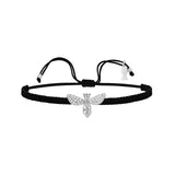 Queen Bee, Sterling Silver Bracelet (String)