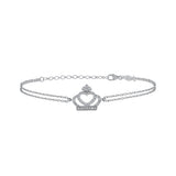 Crown, Sterling Silver Bracelet