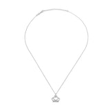 Crown, Sterling Silver Necklace