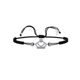 Crown, Sterling Silver Bracelet (String)