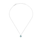 Ufo Nazar, Sterling Silver Necklace