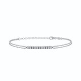 Stefanie Mini, Sterling Silver Tennis Bracelet