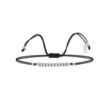 Stefanie Mini, Sterling Silver Tennis Bracelet (String)