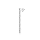 Nicole, Sterling Silver Earring (Sold INDIVIDUALLY)