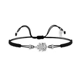 Frog, Sterling Silver Bracelet (String)