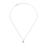 Lady Bug, Sterling Silver Necklace