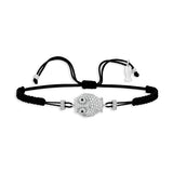 Owl, Sterling Silver Bracelet (String)