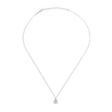 Lady Bug, Sterling Silver Necklace