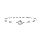 Milky Way, Sterling Silver Bracelet