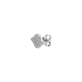 Eye , Sterling Silver Earring (Sold INDIVIDUALLY)