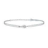 Fishbone, Sterling Silver Bracelet