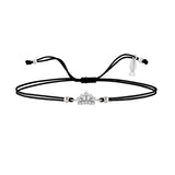 Crown, Sterling Silver Bracelet (String)