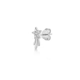 Comet, Sterling Silver Earring (Sold INDIVIDUALLY)