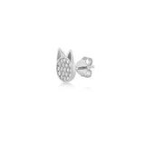 Cat, Sterling Silver Earring (Sold INDIVIDUALLY)
