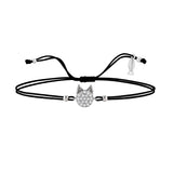 Cat, Sterling Silver Bracelet (String)