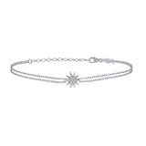 Sun, Sterling Silver Bracelet