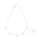 Happy Beat, Sterling Silver Necklace