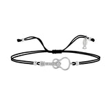 Guitar, Sterling Silver Bracelet (String)