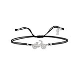 Bicycle, Sterling Silver Bracelet (String)