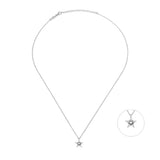 White Dreams, Star, Sterling Silver Necklace
