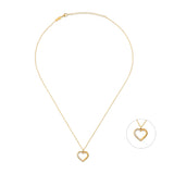 Heart, Sterling Silver Necklace