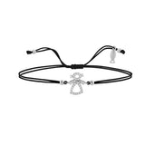 Baby Girl, Sterling Silver Bracelet (String)