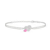 Pulse Together For Girl, Sterling Silver Bracelet
