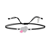 Pulse Together For Girl, Sterling Silver Bracelet (String)