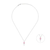 Balloon For Girl, Sterling Silver Necklace