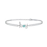 It's a BOY, Sterling Silver Bracelet