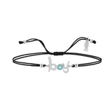 It's a BOY, Sterling Silver Bracelet (String)