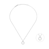 White Dreams, Trio, Sterling Silver Necklace