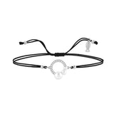 White Dreams, Trio, Sterling Silver Bracelet (String)