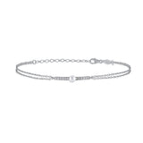 White Dreams, Bridge, Sterling Silver Bracelet