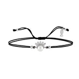 White Dreams, Princess, Sterling Silver Bracelet (String)