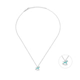Mini Rocker For Boy, Sterling Silver Necklace