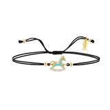 Mini Rocker For Boy | Sterling Silver Bracelet (String)
