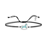 Mini Rocker For Boy, Sterling Silver Bracelet (String)