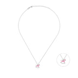 Mini Rocker For Girl, Sterling Silver Necklace