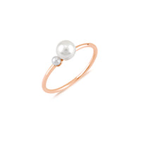 White Dreams, Duo, Sterling Silver Ring
