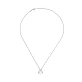 Headphone, Sterling Silver Necklace