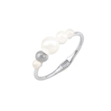 White Dreams, Essence I, Sterling Silver Ring