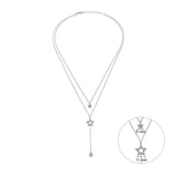 Altair(Duo), Sterling Silver Necklace