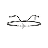 Airplain, Sterling Silver Bracelet (String)