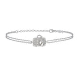 Suitcase, Sterling Silver Bracelet
