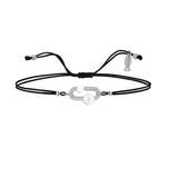 White Dreams, Aura, Sterling Silver Bracelet (String)