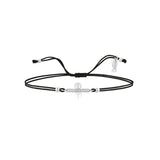 White Dreams, Silence, Sterling Silver Bracelet (String)