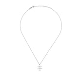 White Dreams, Silence, Sterling Silver Necklace