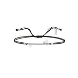 White Dreams, Flow, Sterling Silver Bracelet (String)