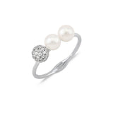 White Dreams, Essence II, Sterling Silver Ring